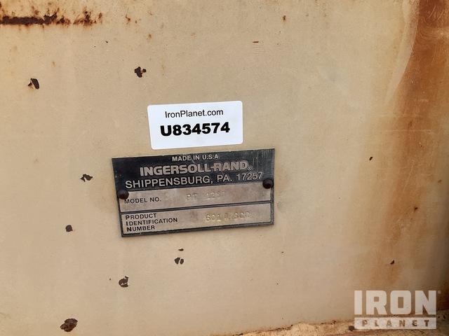 COMPACTADOR NEUMáTICO INGERSOLL RAND PT125R