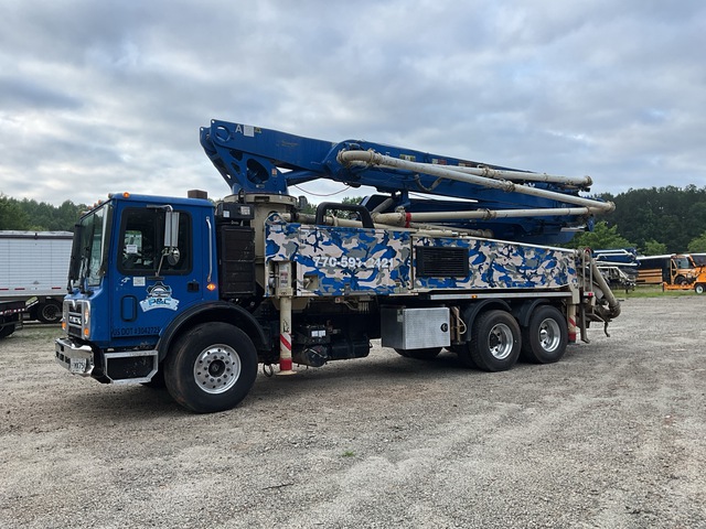 2018 Putzmeister 38Z 38 m on 2019 Mack TE64 6x4 Concrete Pump Truck