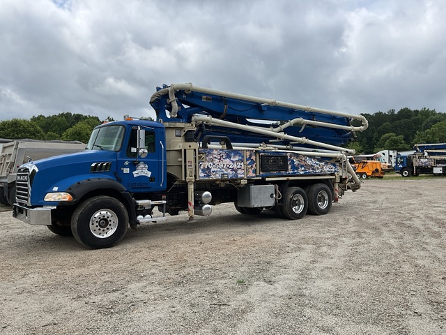 2017 Putzmeister 36Z 36 m on 2018 Mack GU813 6x4 Concrete Pump Truck