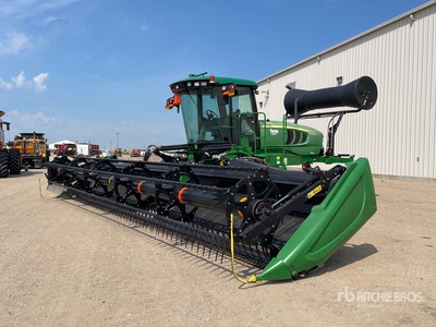 2016 John Deere W150 35 ft Swather Ecumeur