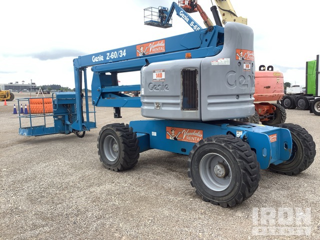 ELEVADOR ARTICULADO 2009 GENIE 4WD Z6034