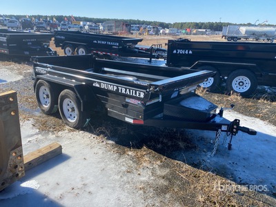 2025 Industrias America FT510 10 ft T/A Tipping Utility Trailer (Unused)