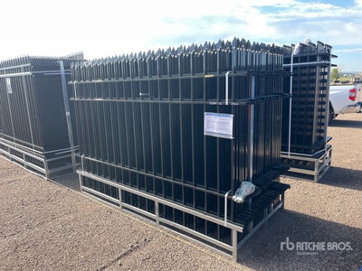 Quantity of (37) 2025 Skyway SFS37-370TF 10 ft x 7 ft Site Fence (Unused)