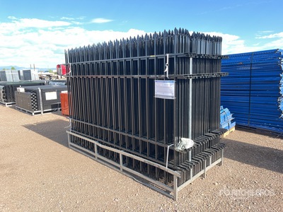 Quantity of (37) 2025 Skyway SFS37-370TF 10 ft x 7 ft Site Fence (Unused)