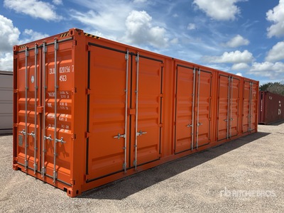 2025 40 ft High Cube Multi-Door コンテナ機械