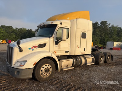 2019 Peterbilt 579 6x4 3- Achs Sattelzugmaschine mit Schlafkabine