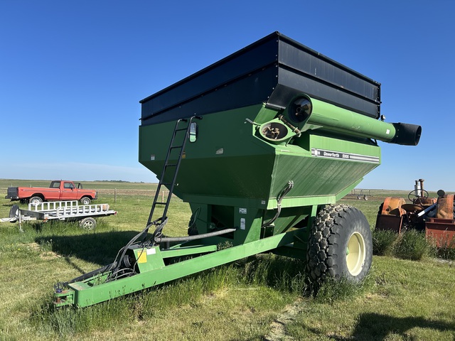 1993 Unverferth 5000 650 bu S/A Grain Cart 1993 Unverferth 5000 650 bu S/A Grain Cart