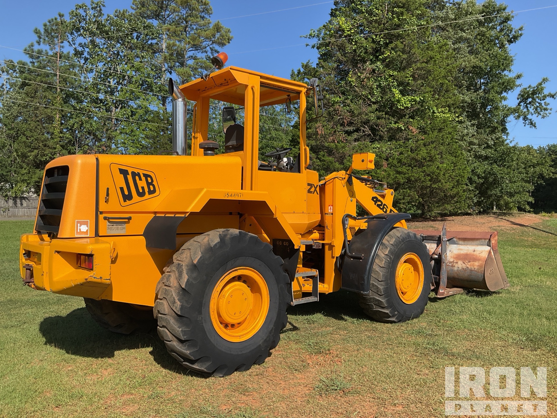 n 1999 JCB 426B Wheel Loader in Fort Mill, South Carolina, United