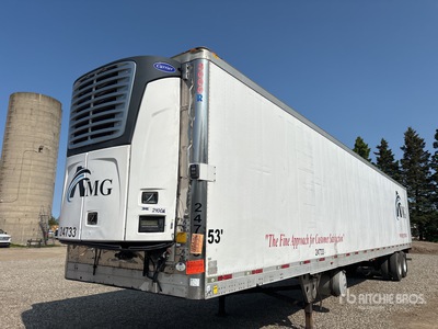 2009 Utility 53 ft x 102 in T/A Refrigerated Trailer