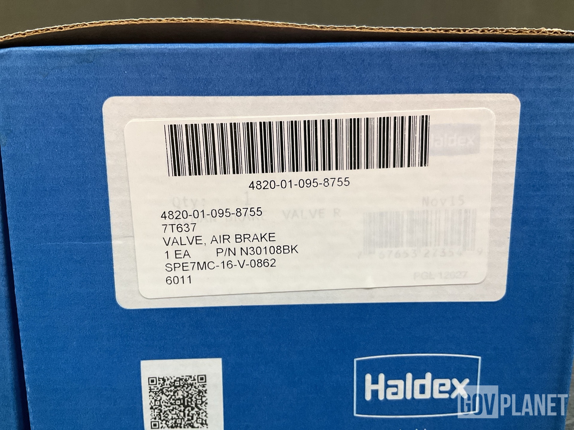 Surplus (150) Haldex N30108BK Air Brake Valves in North Las