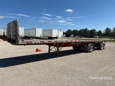 2014 Transcraft EAGLE 42 ft T/A Spread Axle フラットベッドトレーラー