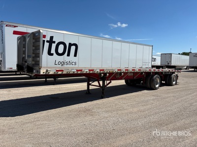 2016 Transcraft EAGLE 42 ft T/A Spread Axle Flatbed Trailer