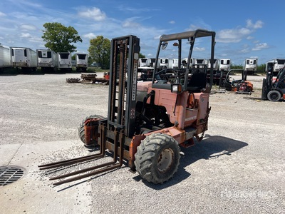 2011 Moffet M5000 5500 lb 3x3 Truck Mounted Forklift