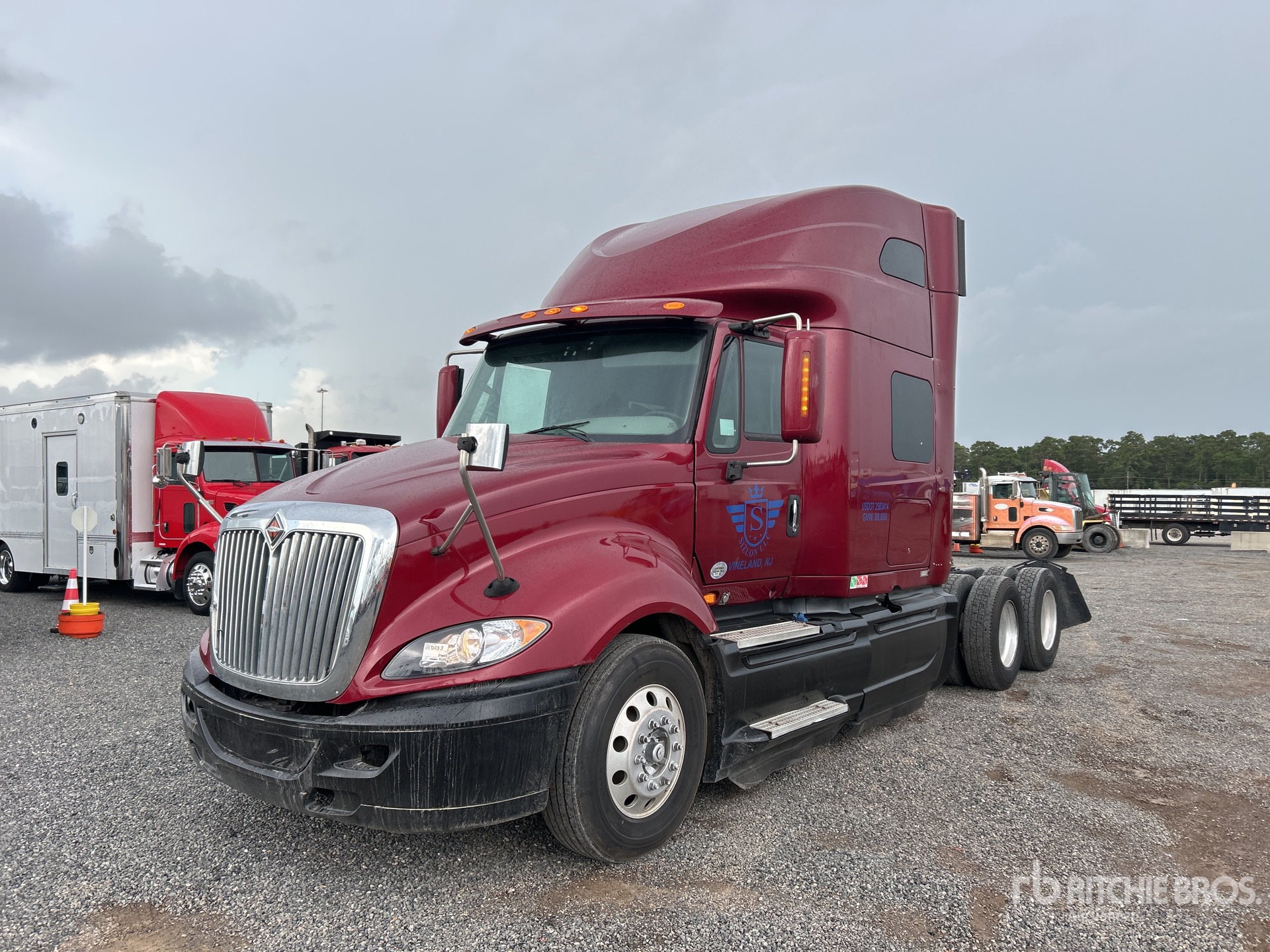 2015 International Prostar+ 122 6x4 Sleeper Truck Tractor