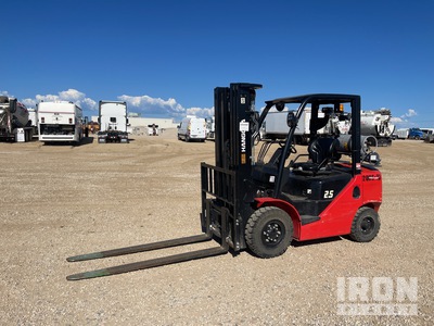 2021 Hangcha CPYD25-XW71F 4560 lb Pneumatic Tire Forklift
