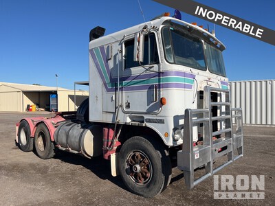 1987 Kenworth K120CR 6x4 T/A Sleeper Truck Tractor (Inoperable)