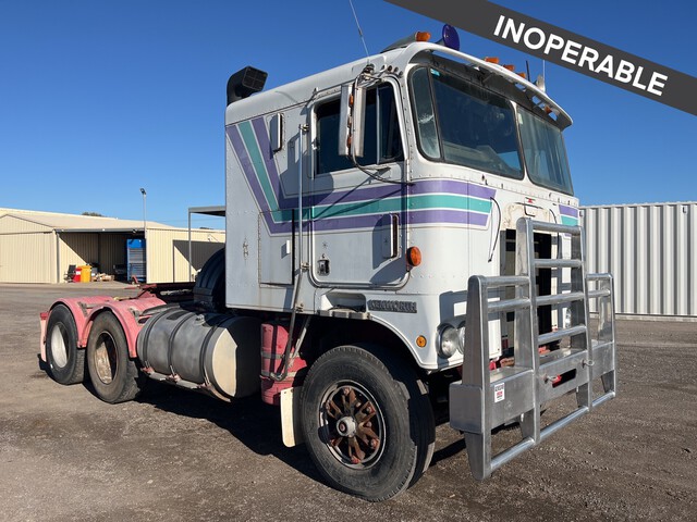 1987 Kenworth K120CR 6x4 Sleeper Prime Mover (Inoperable)