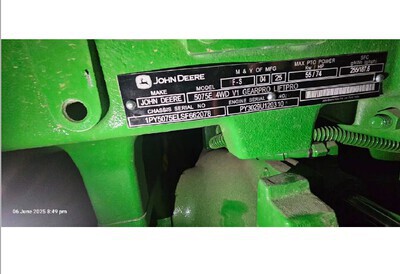 2025 John Deere 5075E Tractor Agricola (Sin Usar) / Tracteur agricole 4WD (Unused)