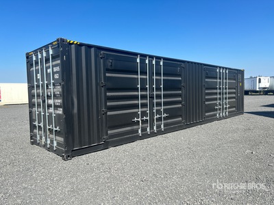 2025 40 ft High Cube Multi-Door Storage Container