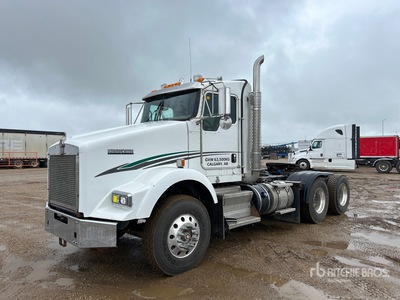 2012 Kenworth T800 6x4 T/A Day Cab Truck Tractor
