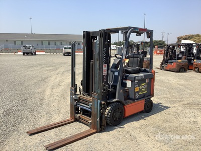2021 Toyota 8FBCU25 3750 lb Electric Forklift