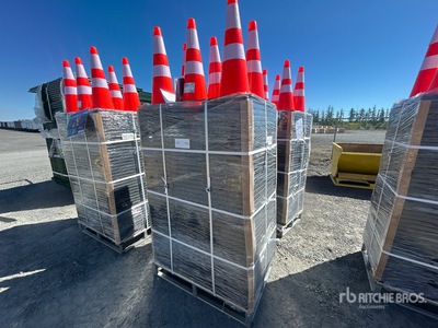 Quantity of (250) 2025 SELA TSC28 28 in Verkeer kegels (Unused)