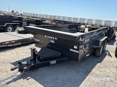 2025 Industrias America 7014 14 ft T/A Dump Utility Trailer