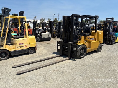 2001 Cat GC60K 13500 lb Cushion Tire Forklift