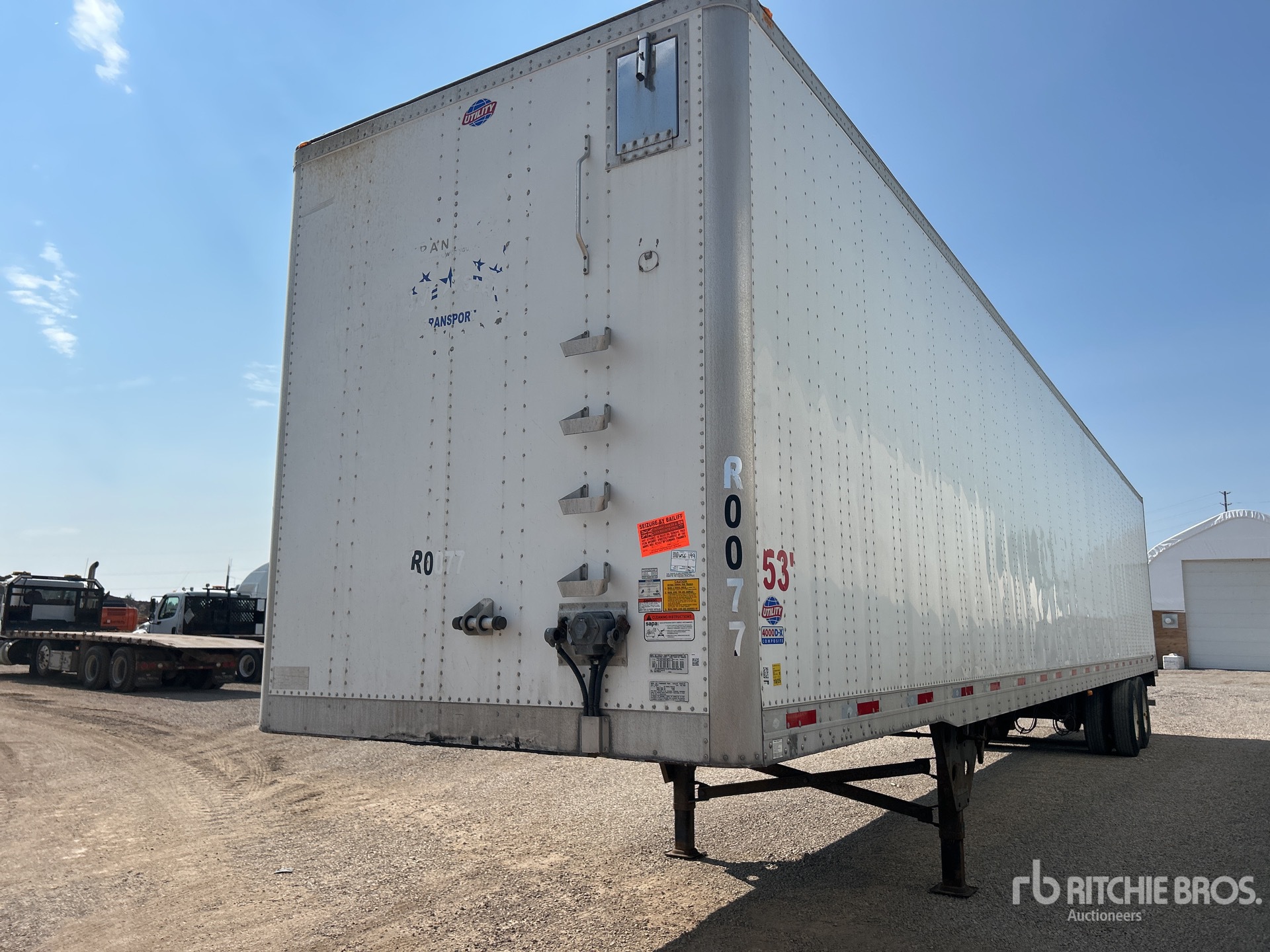 2018 Utility 53 ft T/A Van Trailer