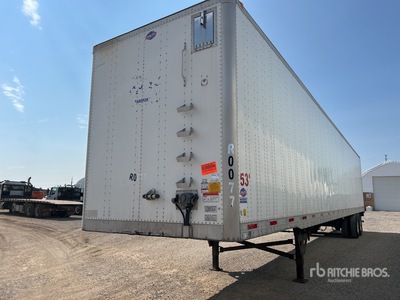 2018 Utility VS2DX 53 ft x 102 in T/A Remolque de furgoneta