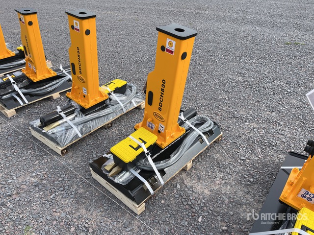 2025 SDCH SDCH530 Martillo Hidraulico para Minicargador (Sin Usar ...