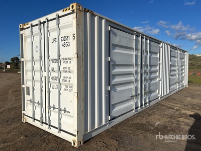 2023 40 ft High Cube Multi-Door Storage Container