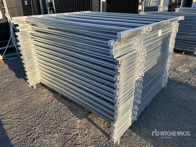 Quantity of (30) BYT 2.1 m x 1.8 m Galvanized Panneau pour bétail (Unused)