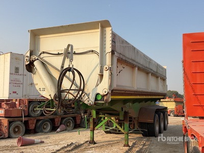 2019 MaxiTrans AZ34M3DTS Rear Trailer Tri/A Seitenkippanhänger