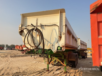 2019 MaxiTrans AZ34M3DTS Rear Trailer Tri/A Seitenkippanhänger