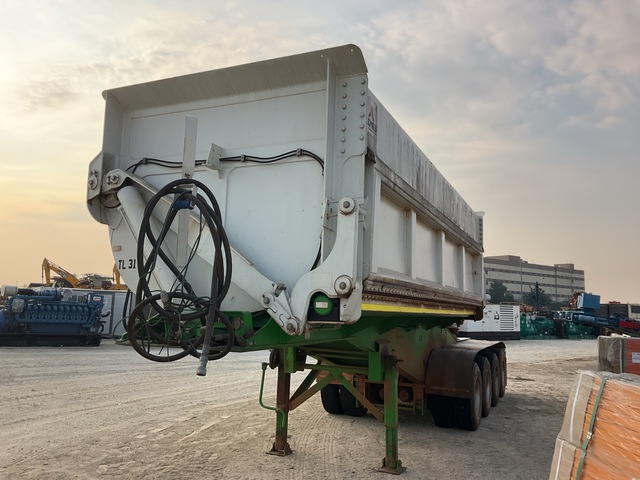 2019 MaxiTrans AZ24M3DTA Lead Trailer Quad/A B-Double Lead Side Dump Trailer