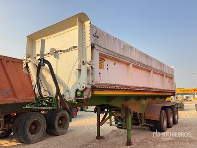 2019 MaxiTrans AZ34M3DTS Rear Trailer Tri/A Seitenkippanhänger