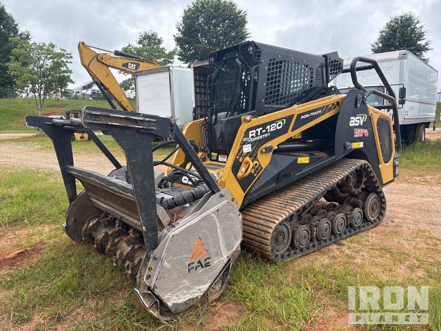 2021 ASV RT120F Two-Speed High Flow Compact Track Loader | Ritchie Bros ...