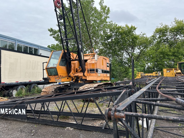 1988 American 5299A 50 ton Lattice-Boom Crawler Crane