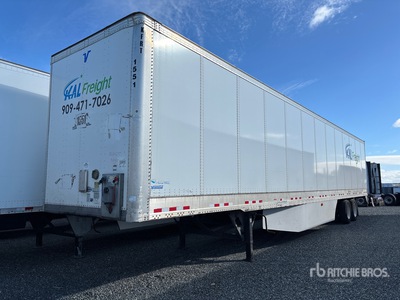2023 Vanguard 53 ft x 102 in T/A Van Trailer
