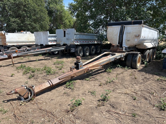 Quad/A Turntable Pup Dump Trailer