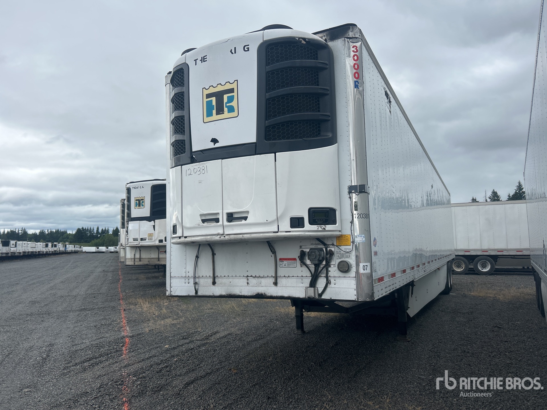 2015 Utility VS2RA 53 ft x 102 in T/A Refrigerated Trailer