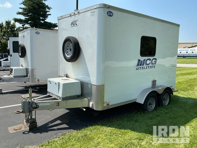 2019 ATC QSTAB7012 0-2T3.5K 12 ft T/A Splicer Kastenanhänger