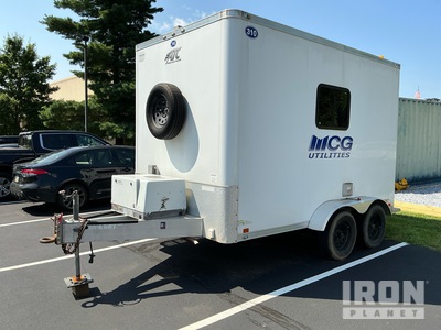 2019 ATC QSTAB7012 0-2T3.5K 12 ft T/A Splicer Enclosed Trailer