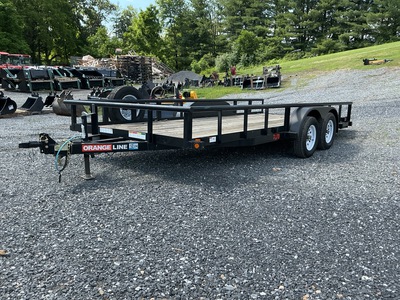 2021 Orange Line TU70-18BK4AR2B 18 ft T/A Nutsaanhangwagen