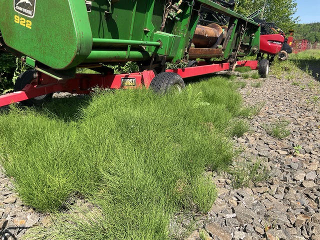 Horst Welding CHC 18 ft Drawbar Header Transport Trailer