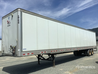 2021 Vanguard 53 ft x 102 in T/A Van Trailer