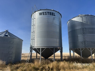 Westeel 1805 +/- 5000 bu 5 Ring Hopper Contenedor de grano