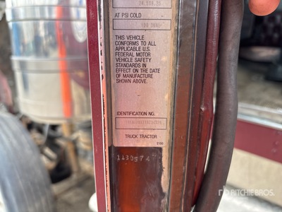 1996 Kenworth W900 6x4 Sleeper Truck Tractor