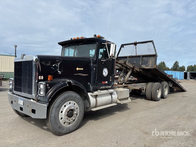 1986 International 9370 6x4 Rollback Truck